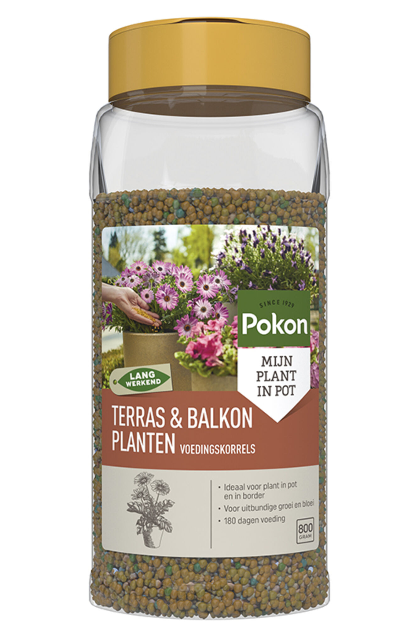 Pokon Terras-Balkon Voedingskorrels