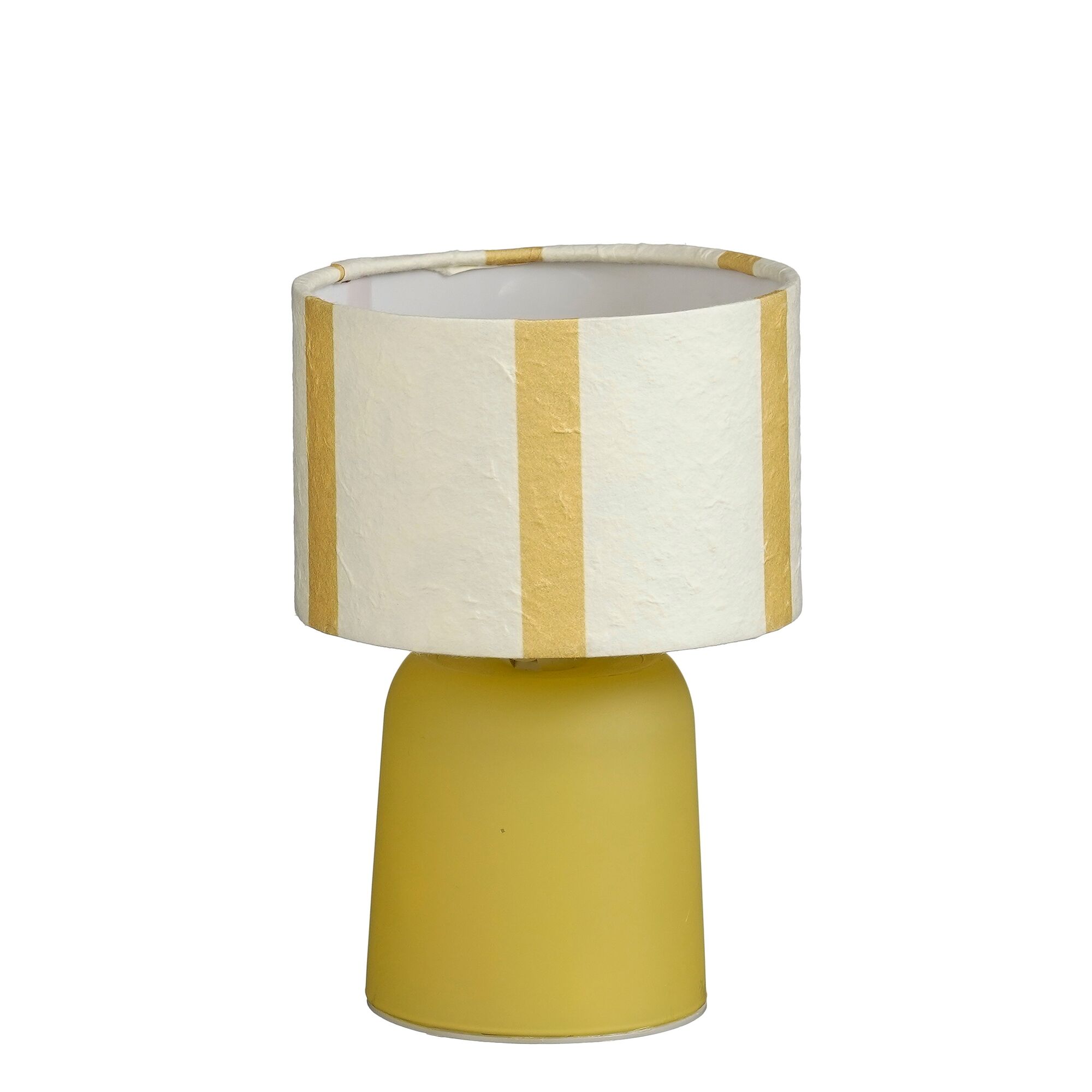 Largo tafellamp led geel battery operated