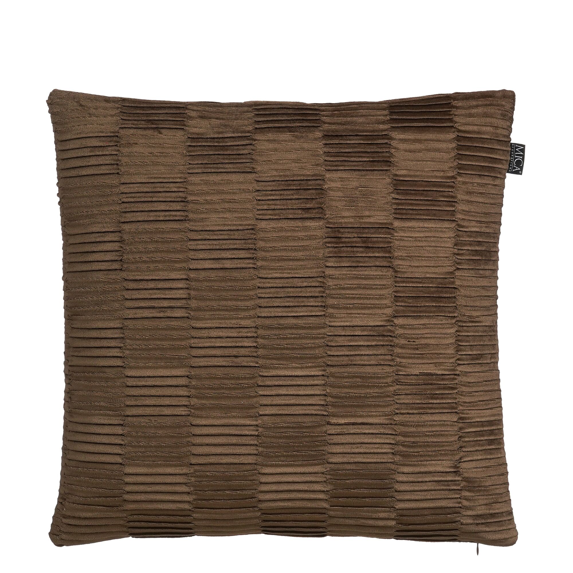 Jaylee kussen bruin fire retardant