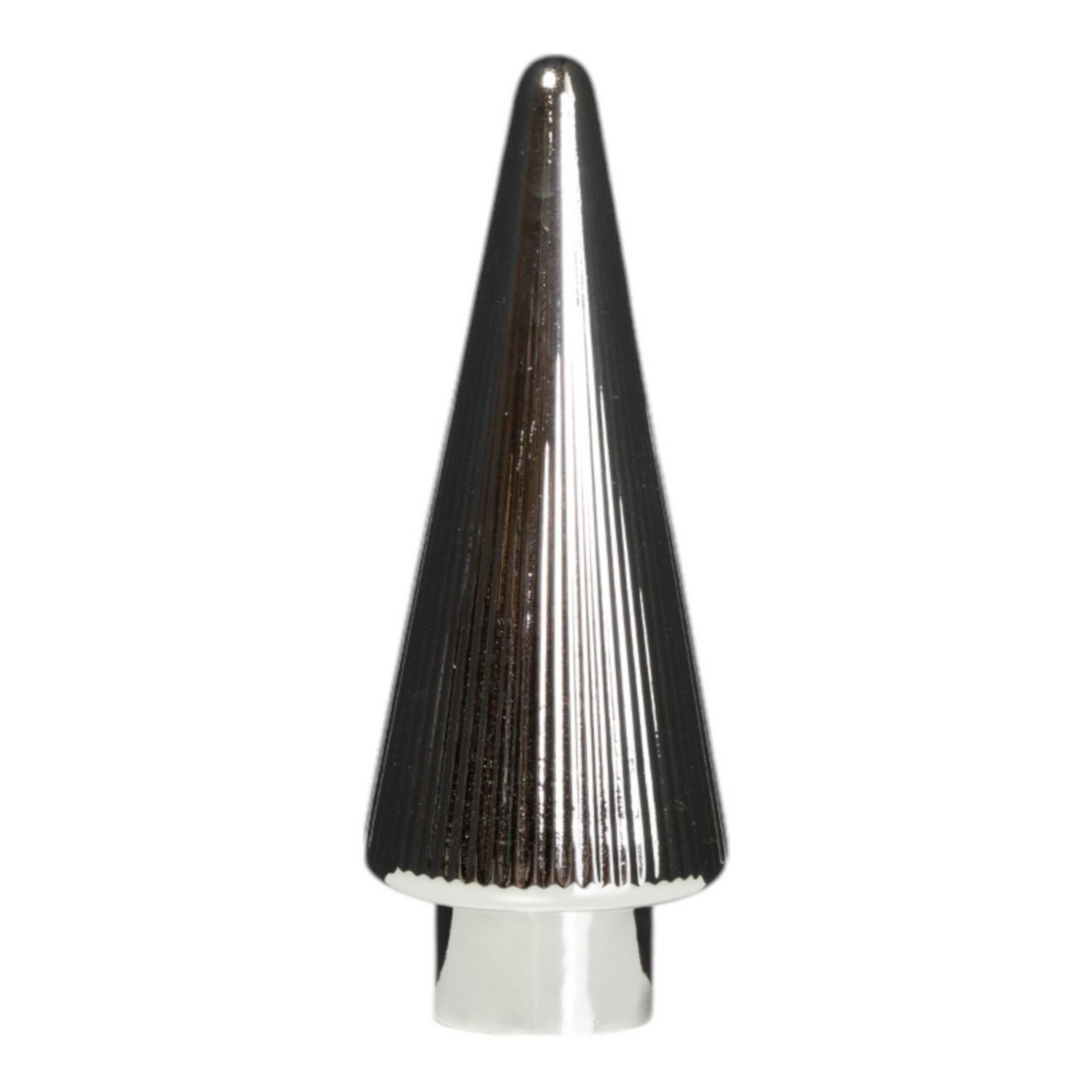 Decoratie Boom zilver metallic