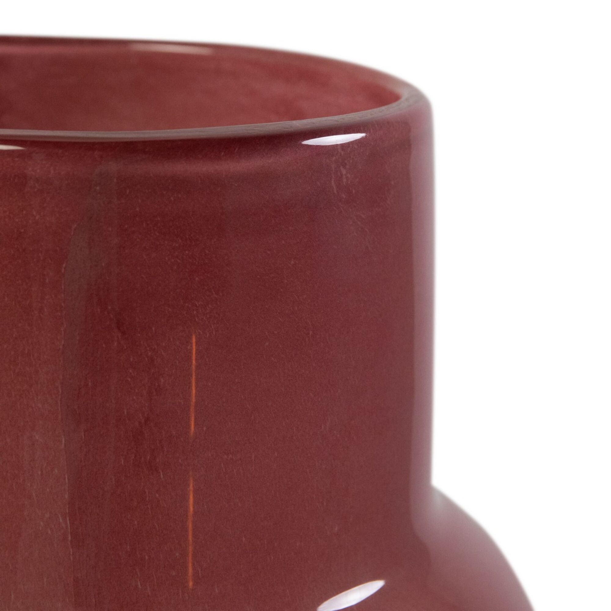 Vase Pien Solid Amarone