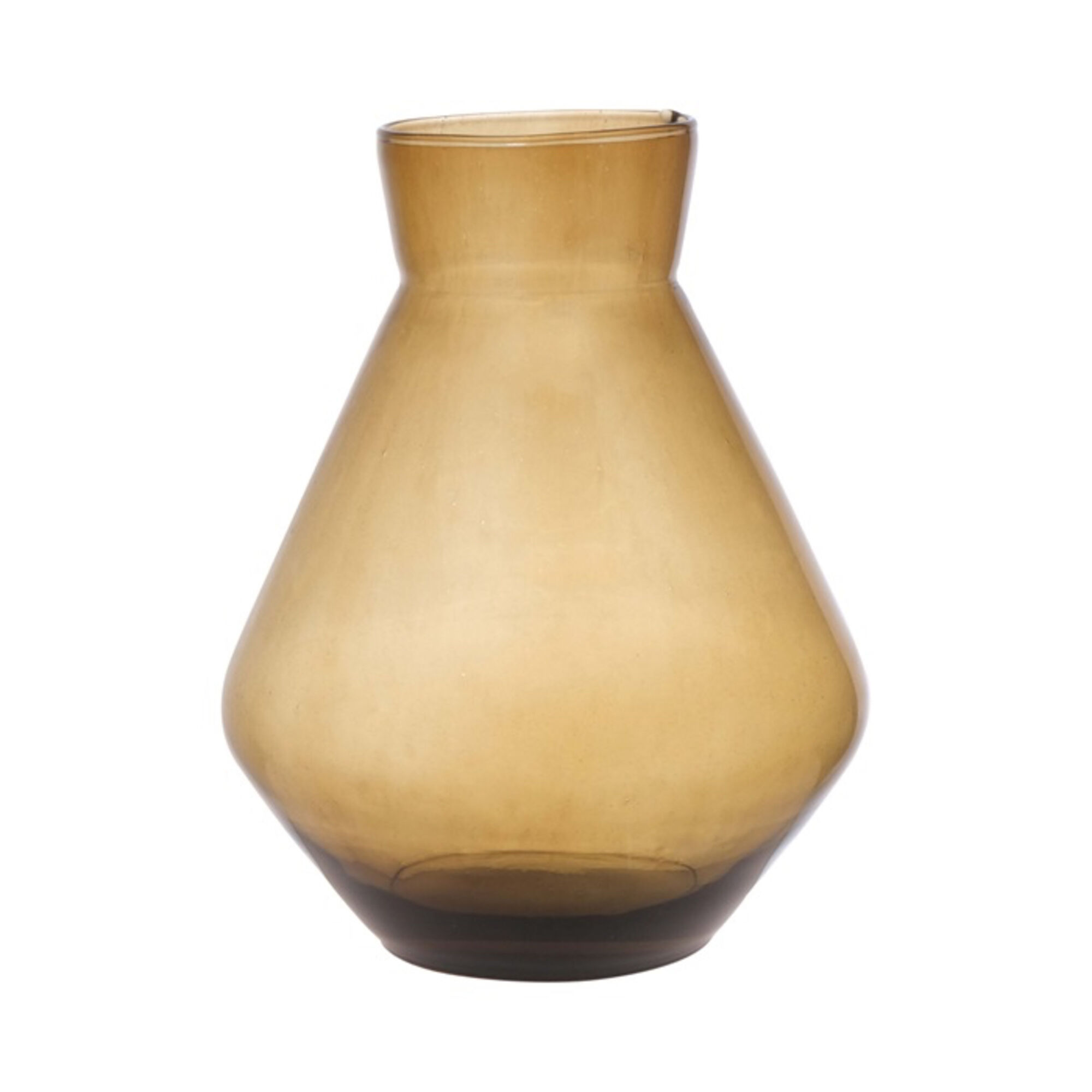 Alexandra Recycled Vaas amber