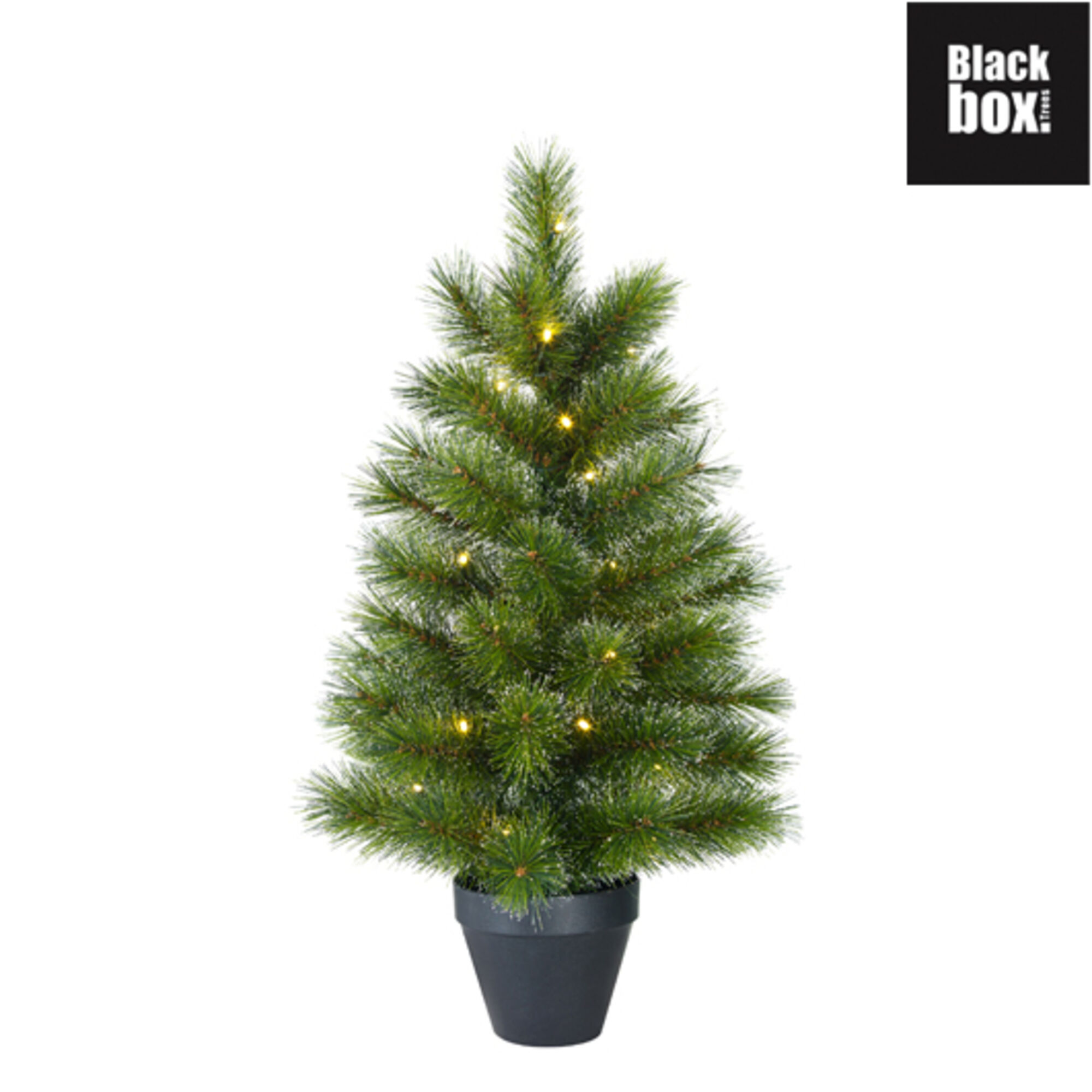 Glendon kerstboom potted led werkt op batterijen groen 30L TIPS 88