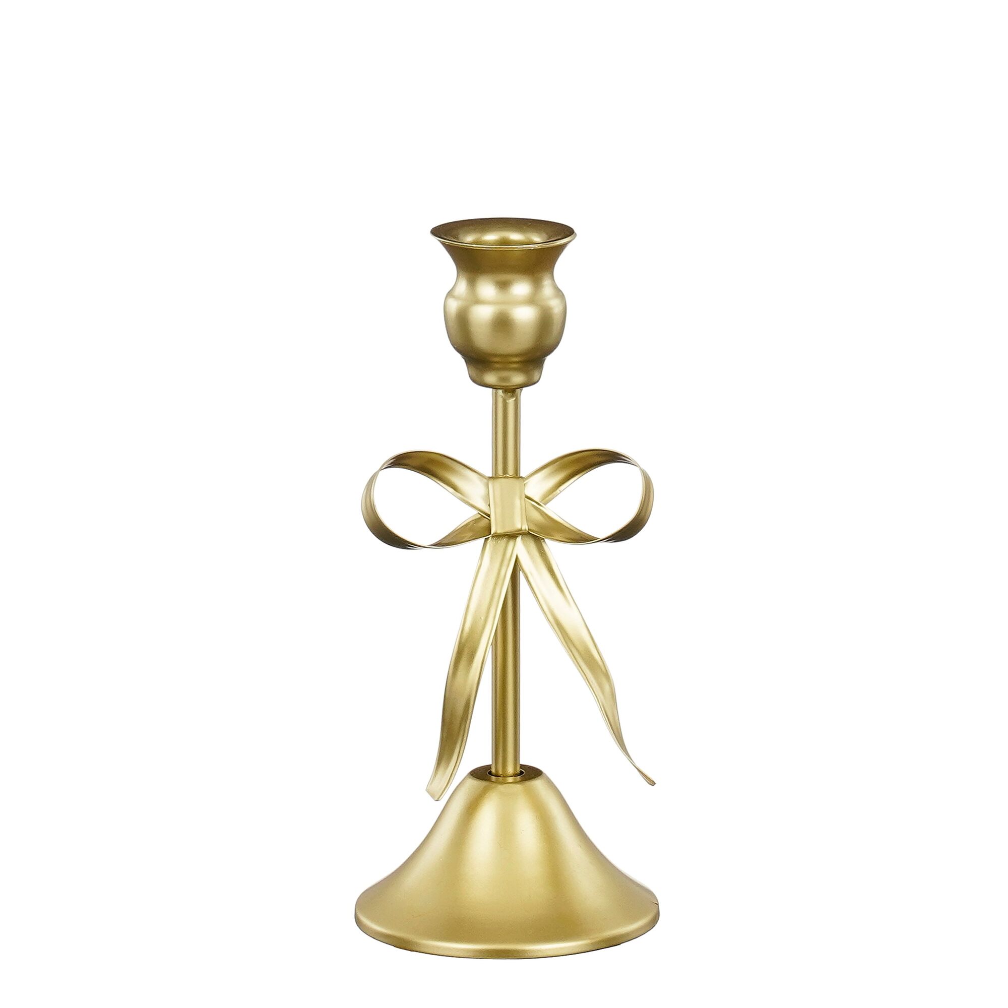 Kandelaar strik goud