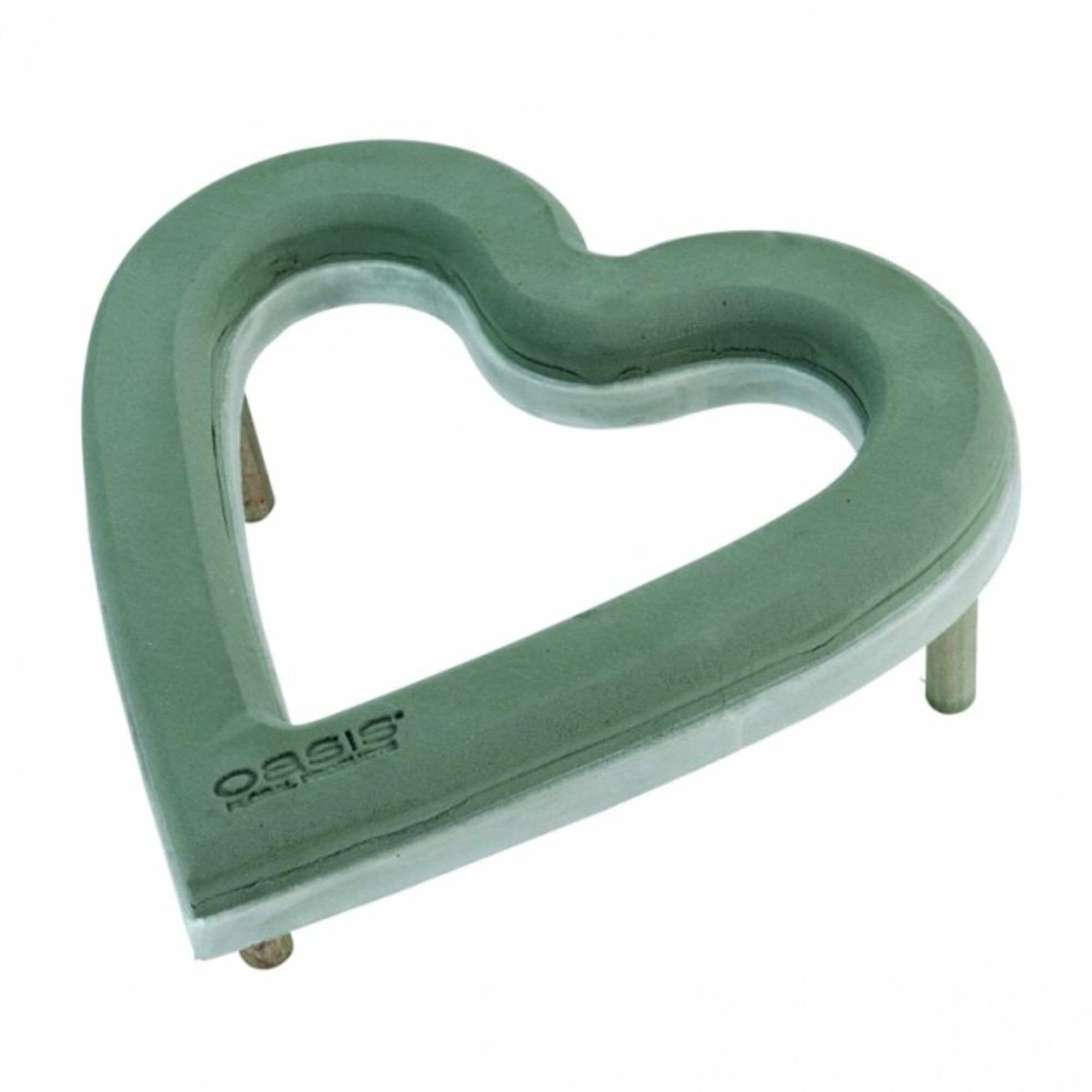 Oasis Ecobase Open Hart, incl houten voet