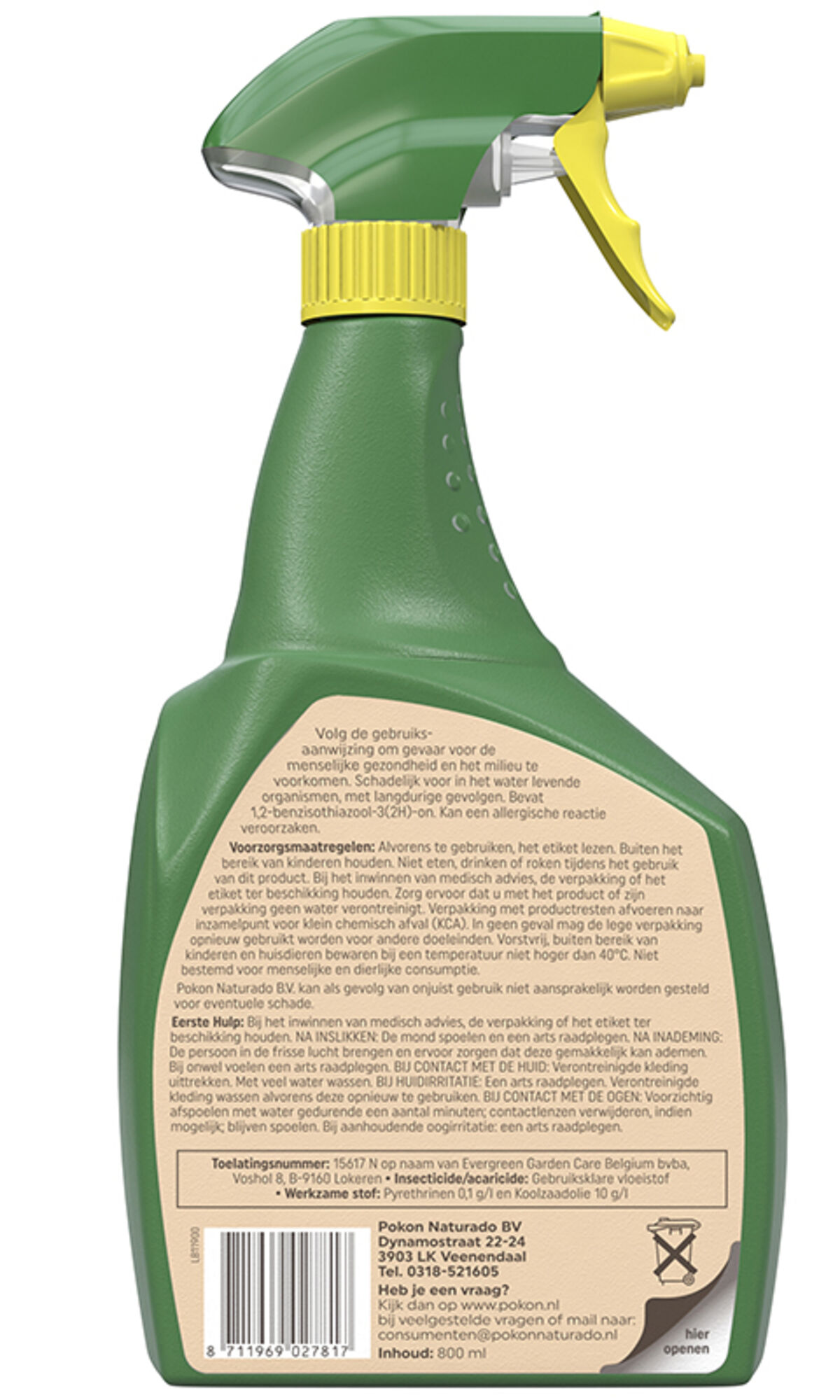 Pokon Bio tegen Hardnekkige Insecten Spray