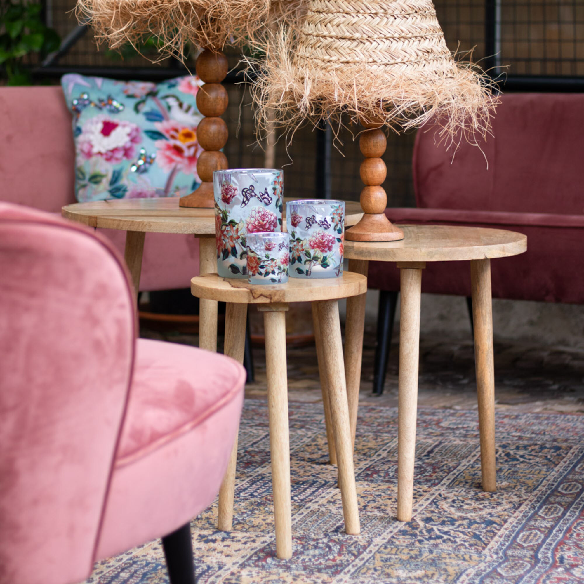 tafel mango hout dia