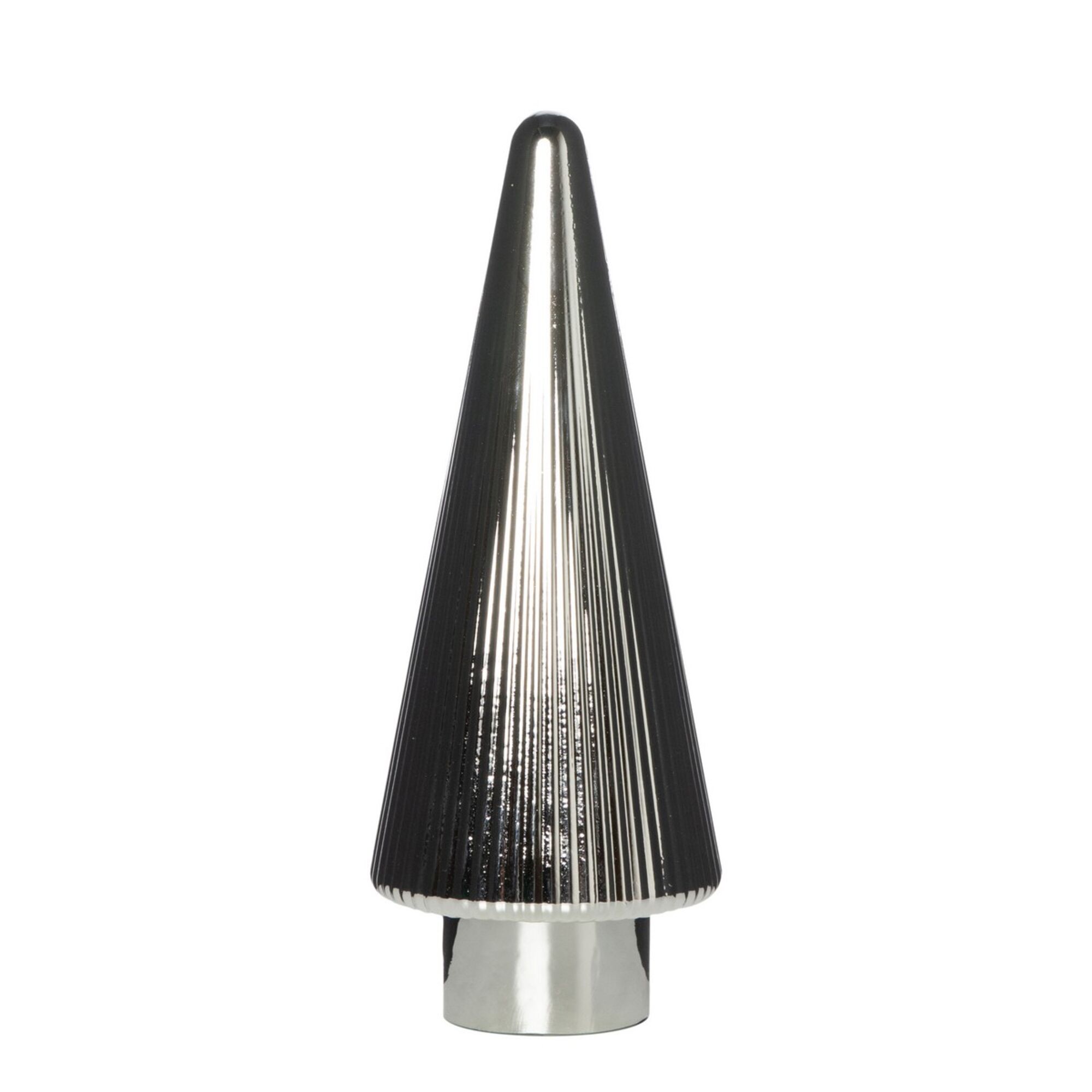 Decoratie Boom zilver metallic