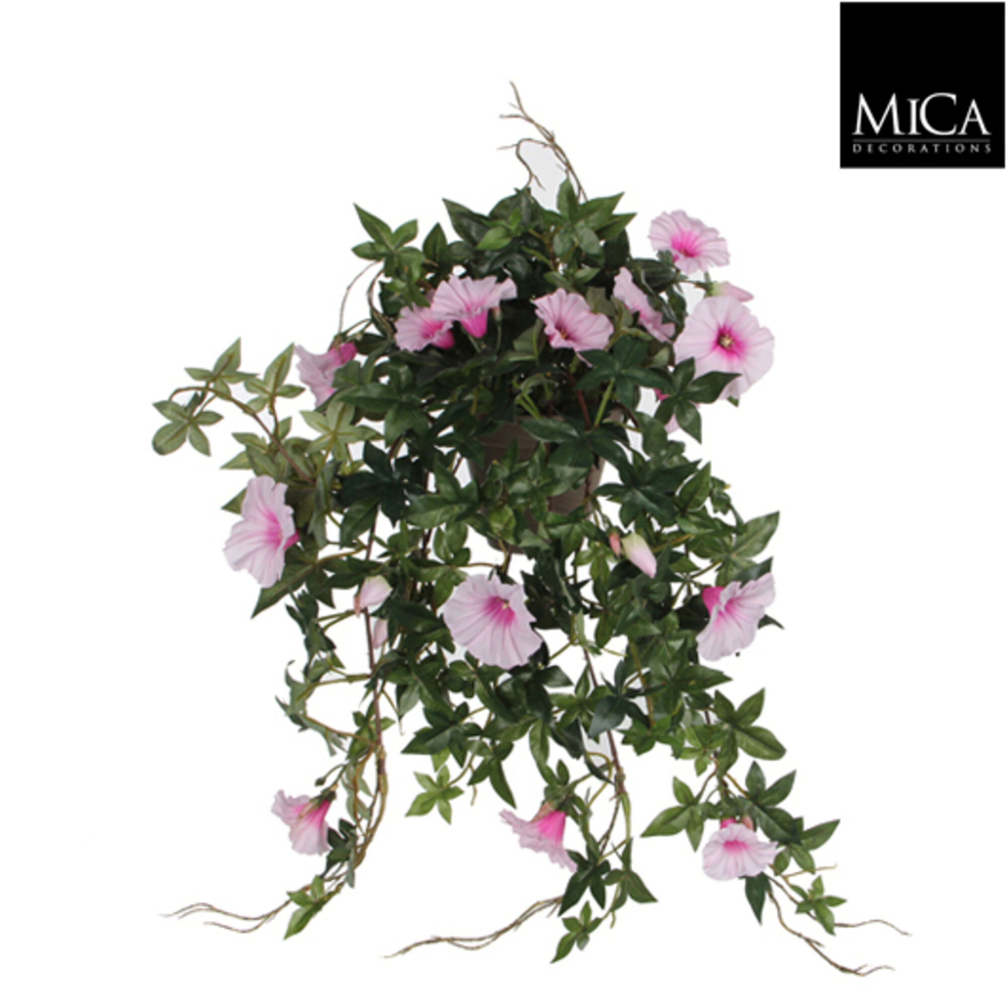 Petunia hangend roze in pot Stan grijs d11,5cm