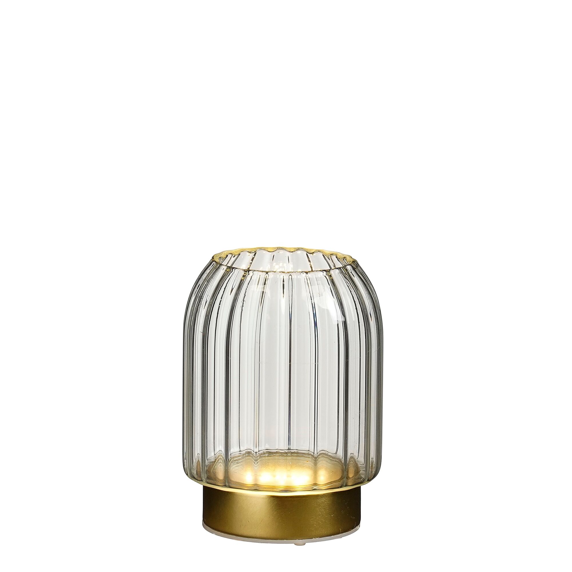 Neil tafellamp led goud battery operated