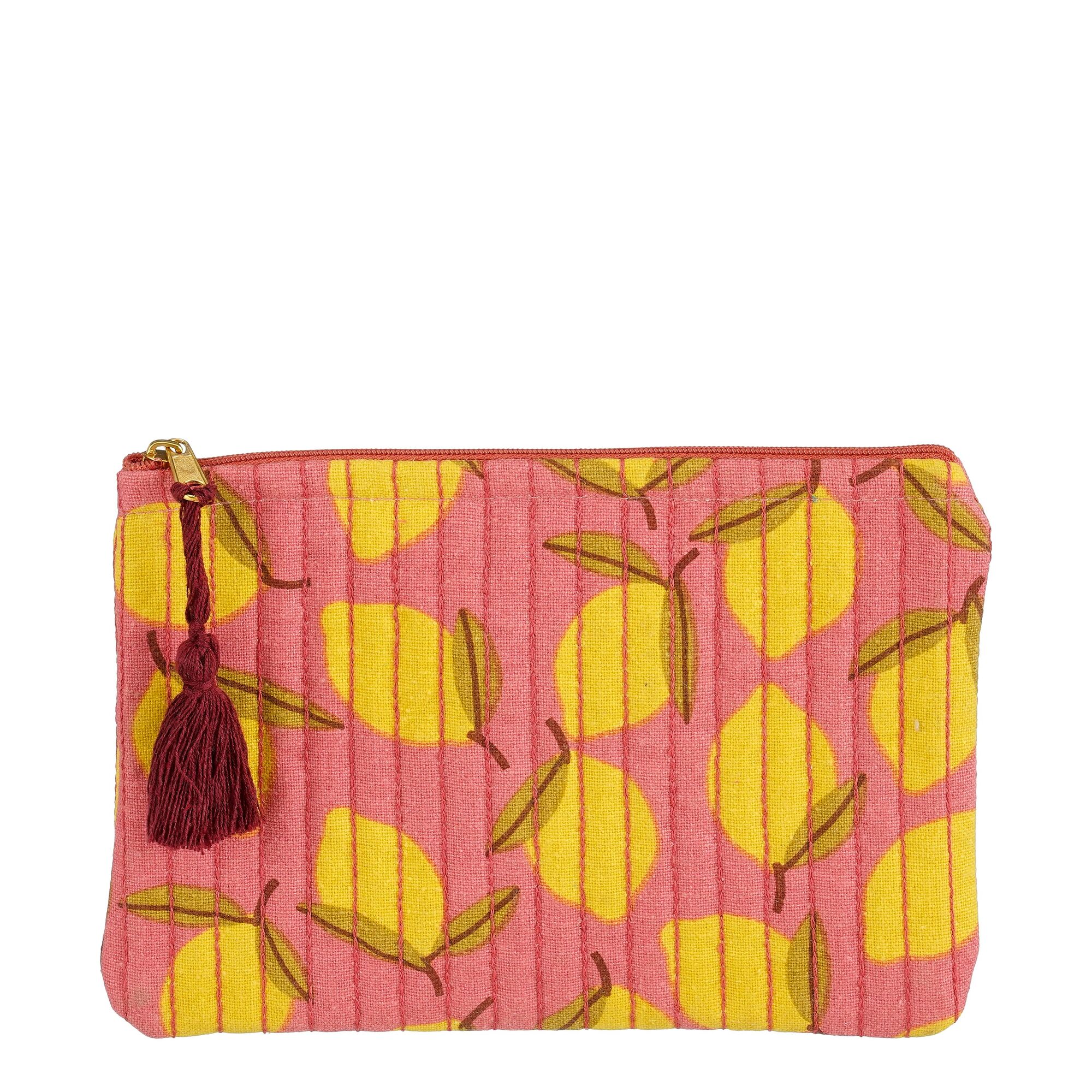 Tas citroen roze