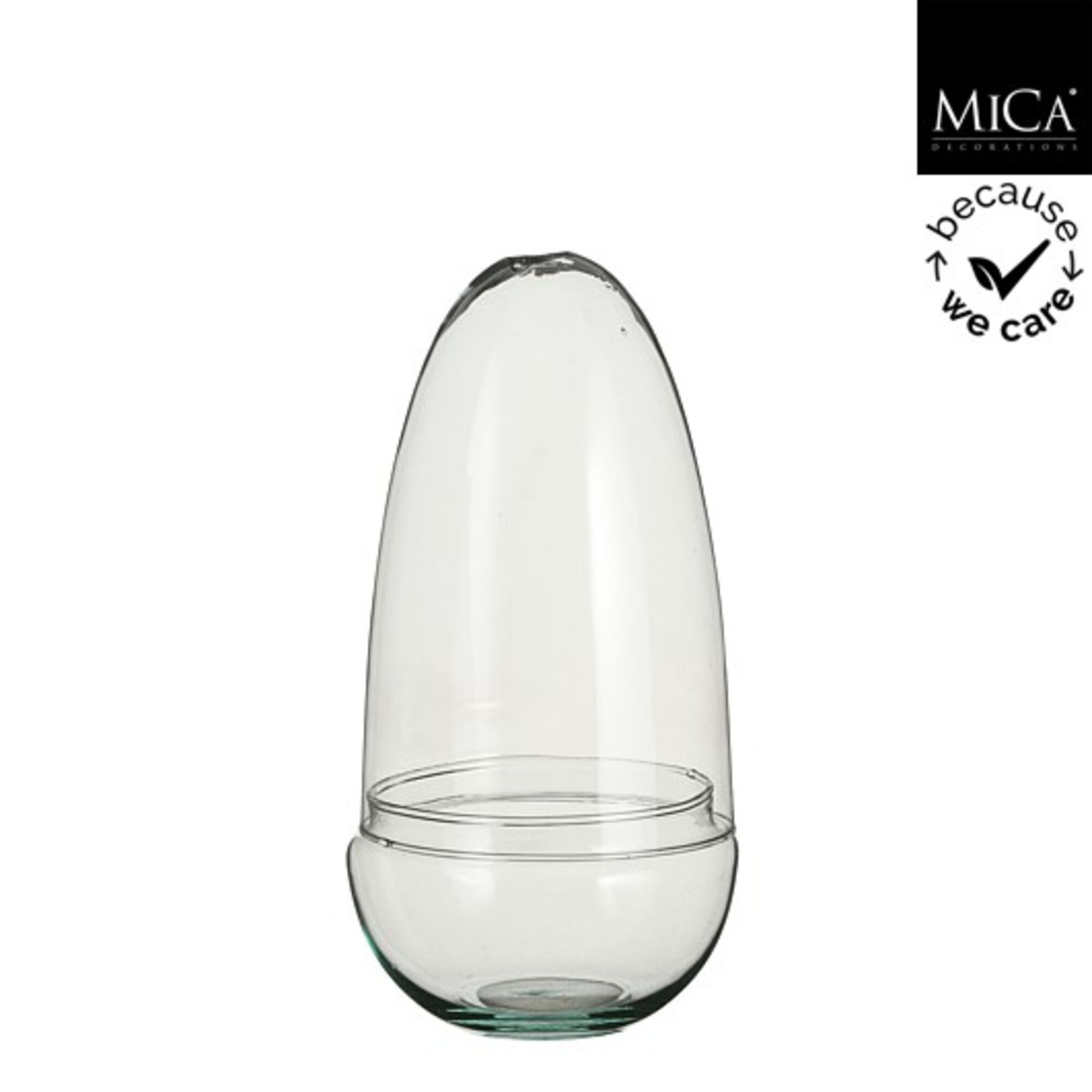 Phil terrarium stolp glas
