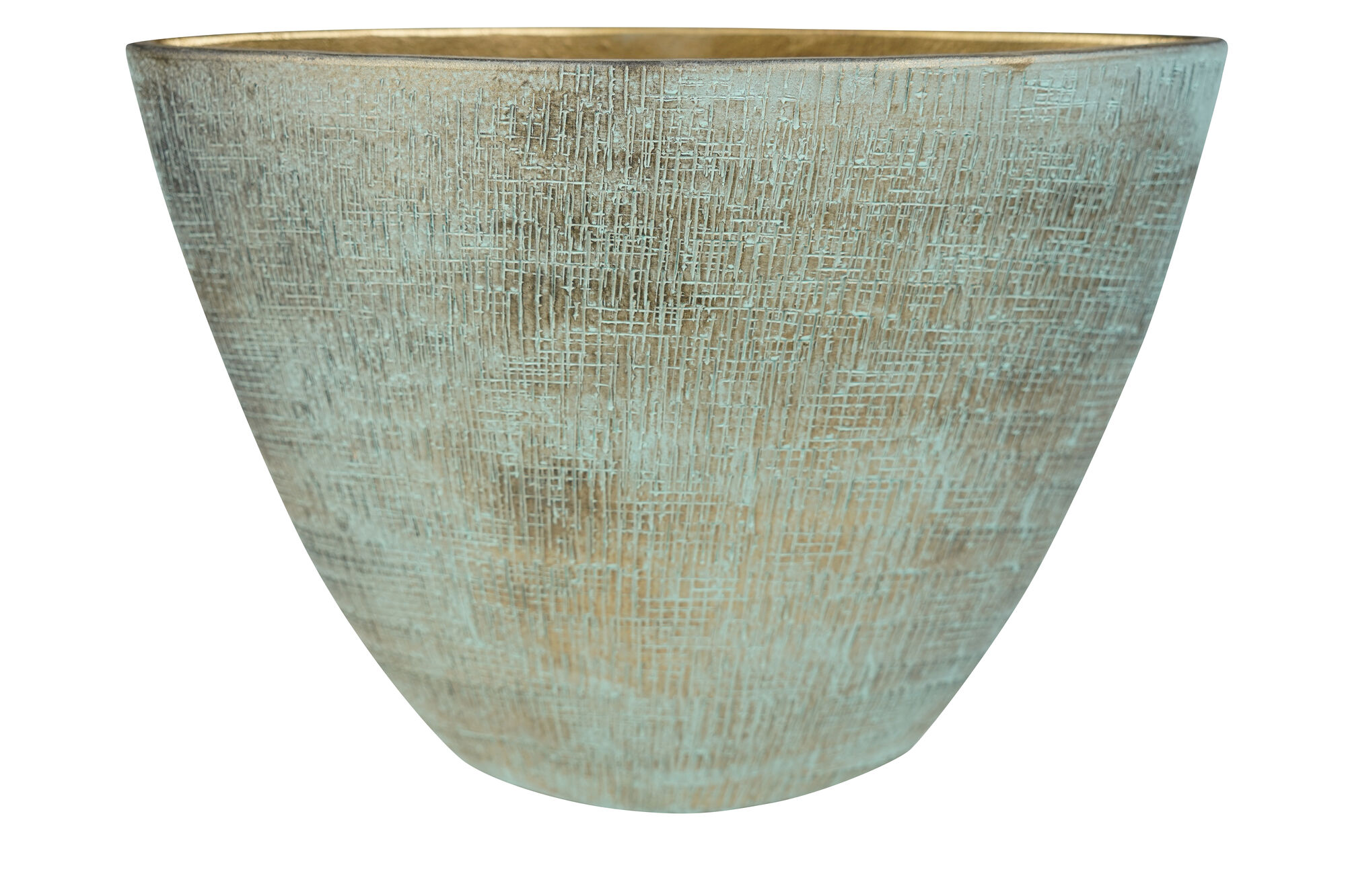 Planter Ryan shiny blue