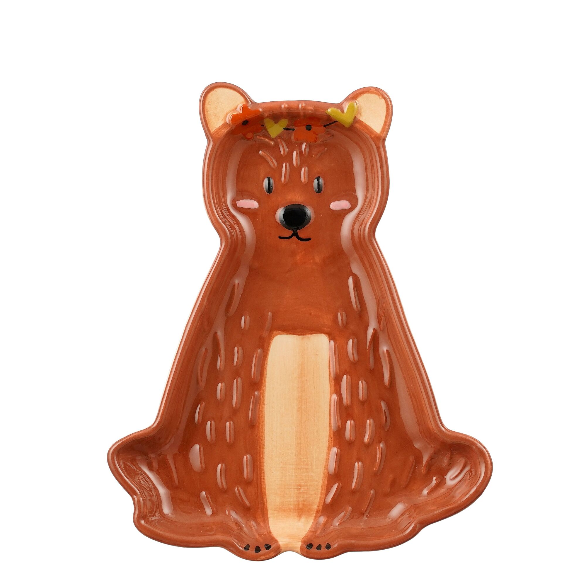 Winny bord beer bruin
