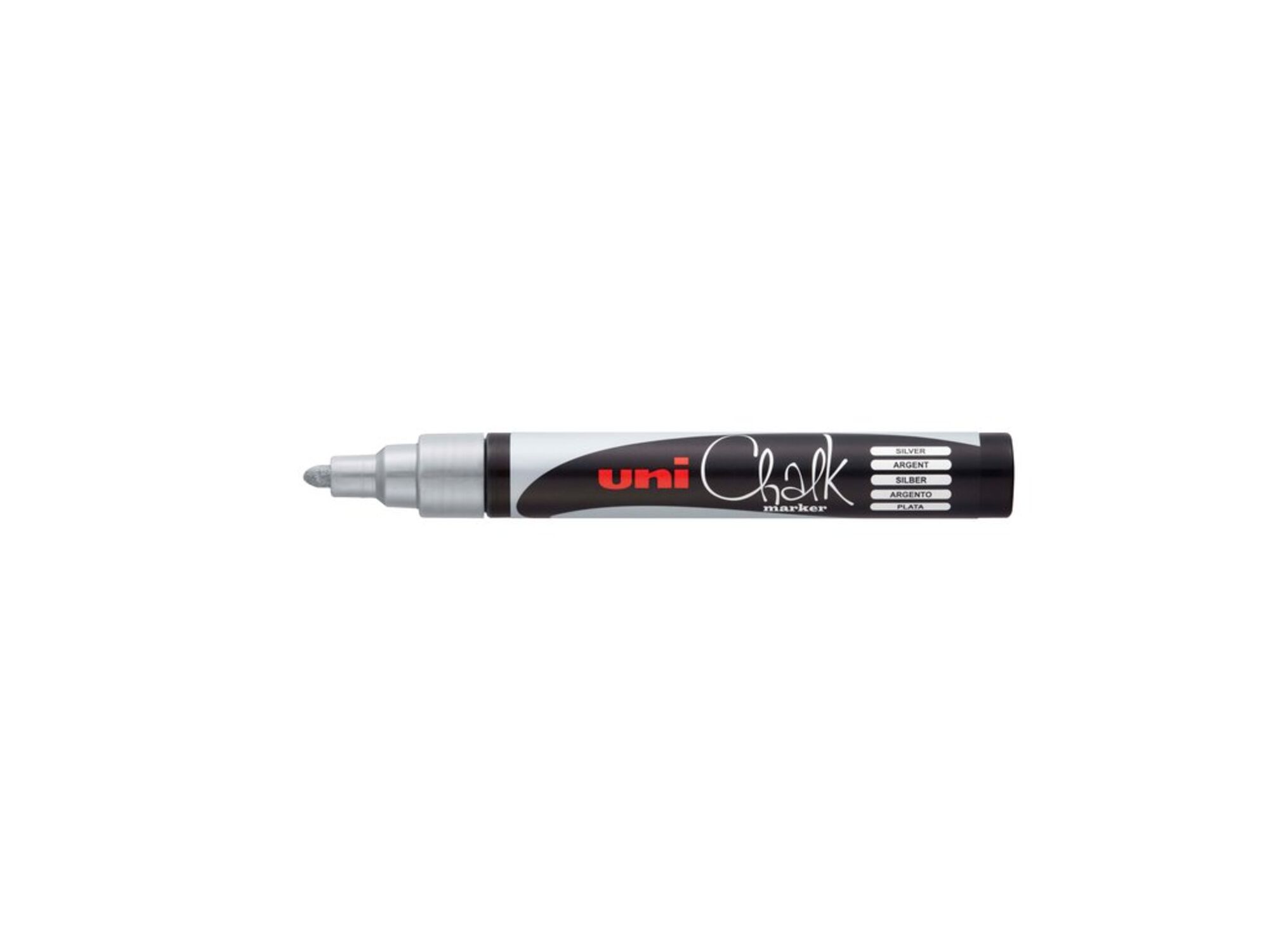 Krijtstift Uni-ball Chalk Zilver