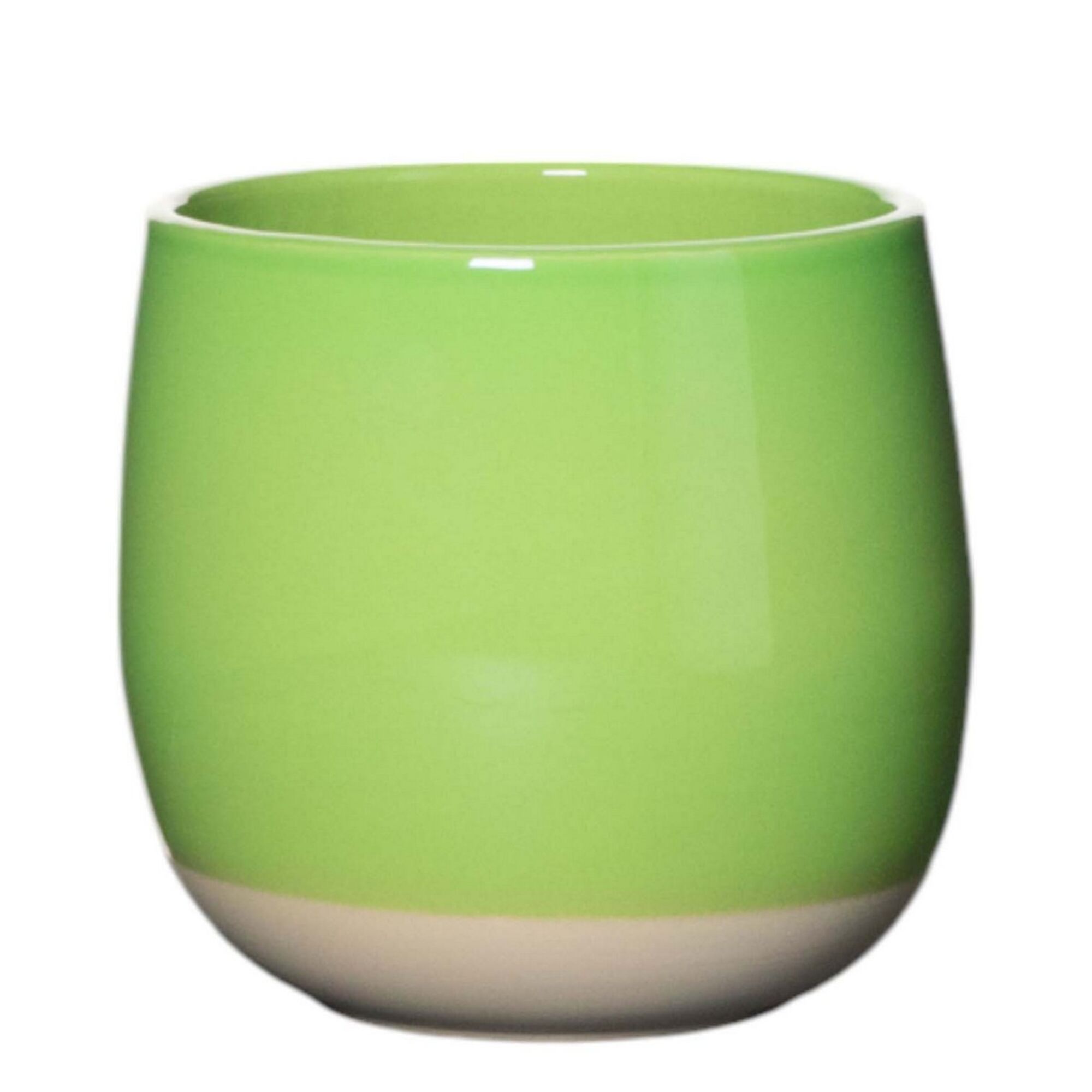 Bloempot Keramiek Dip-Dye Joan Appel Groen