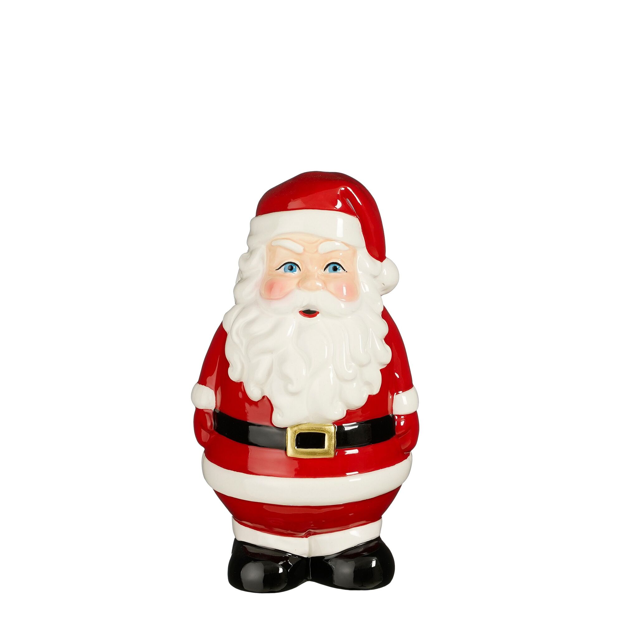 Funny kerstman rood