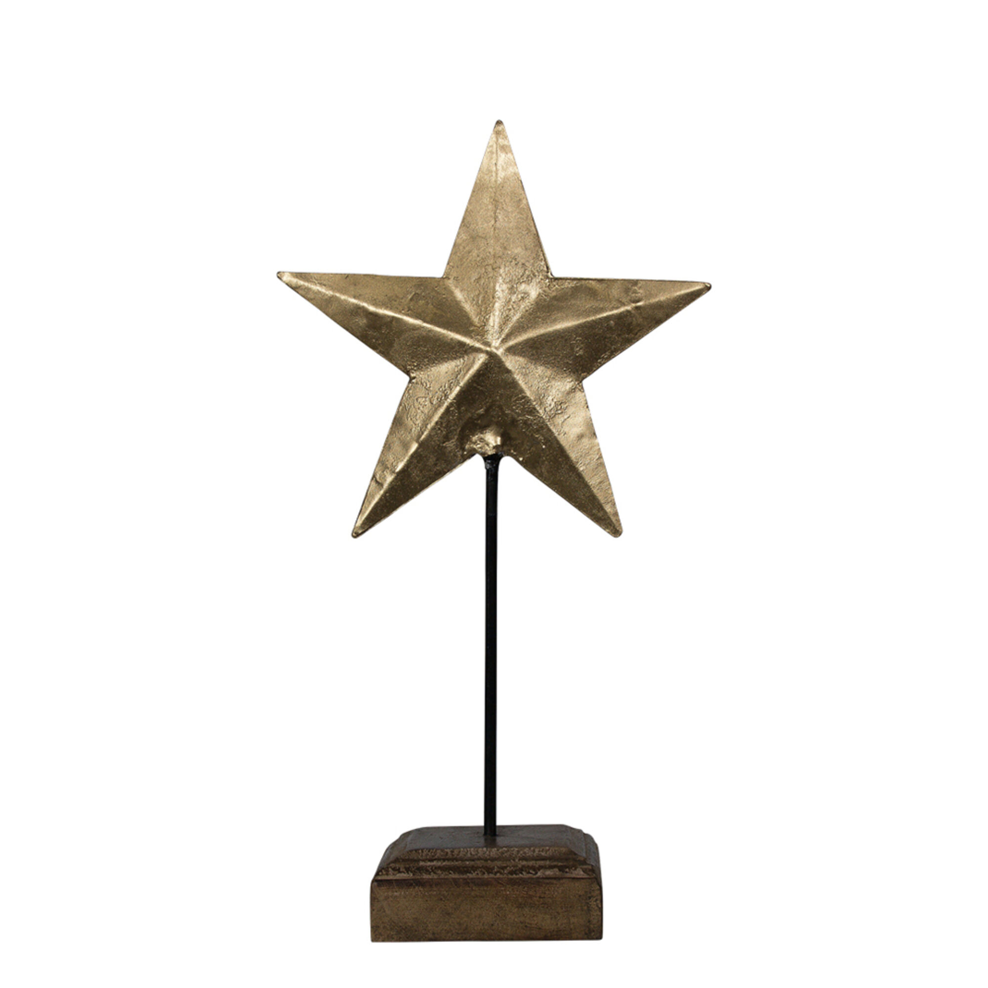 staande ster goud