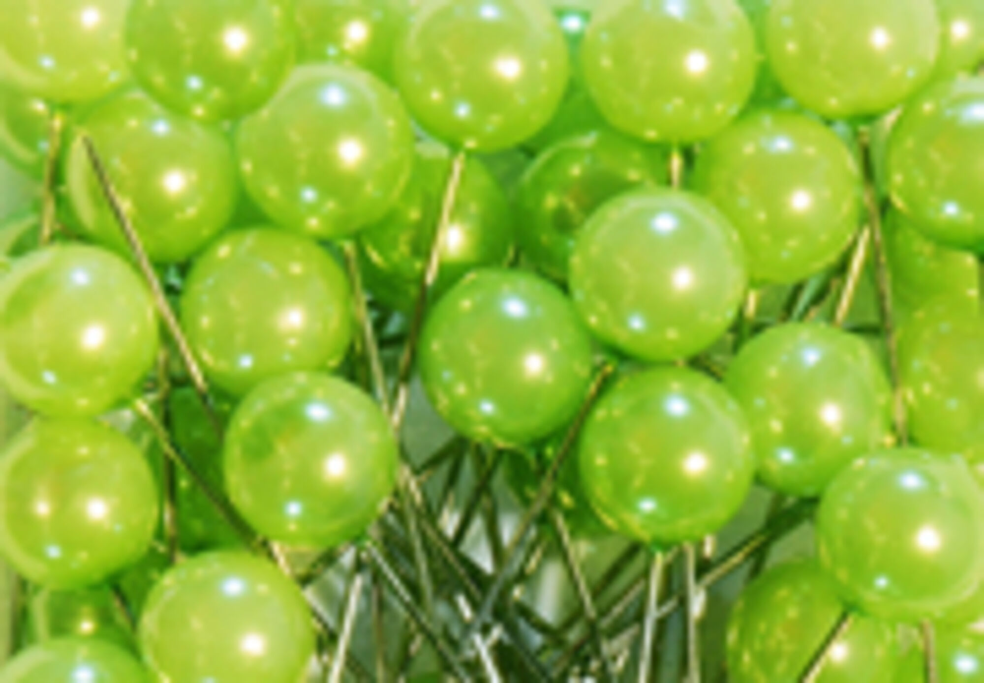Parelspeld - Ø 6 mm - Appelgroen