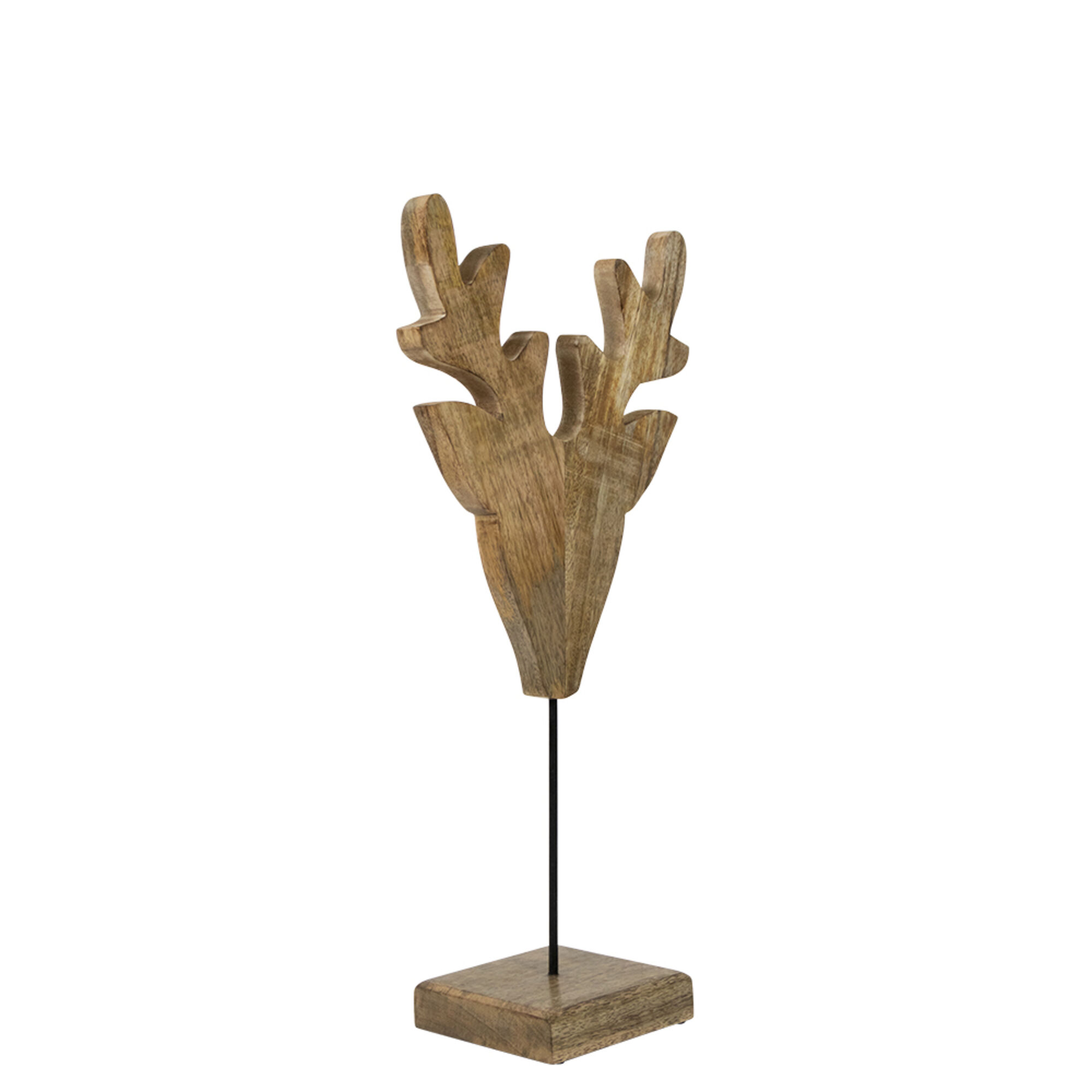 staand hert mango hout