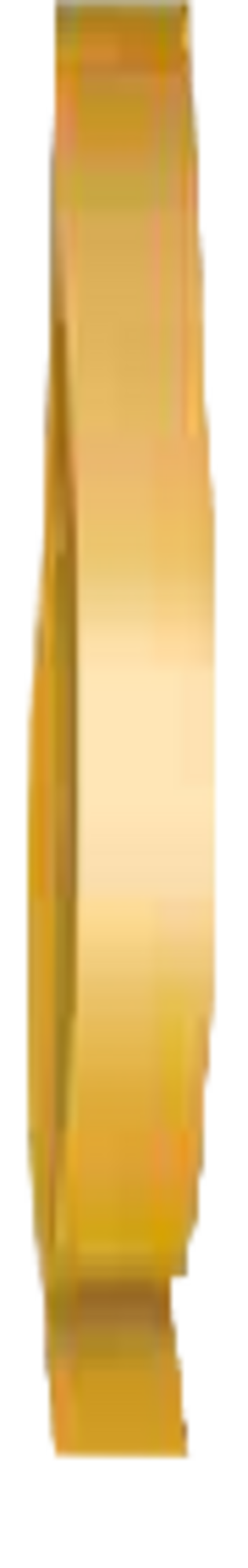 Krullint 5 mm - Goud