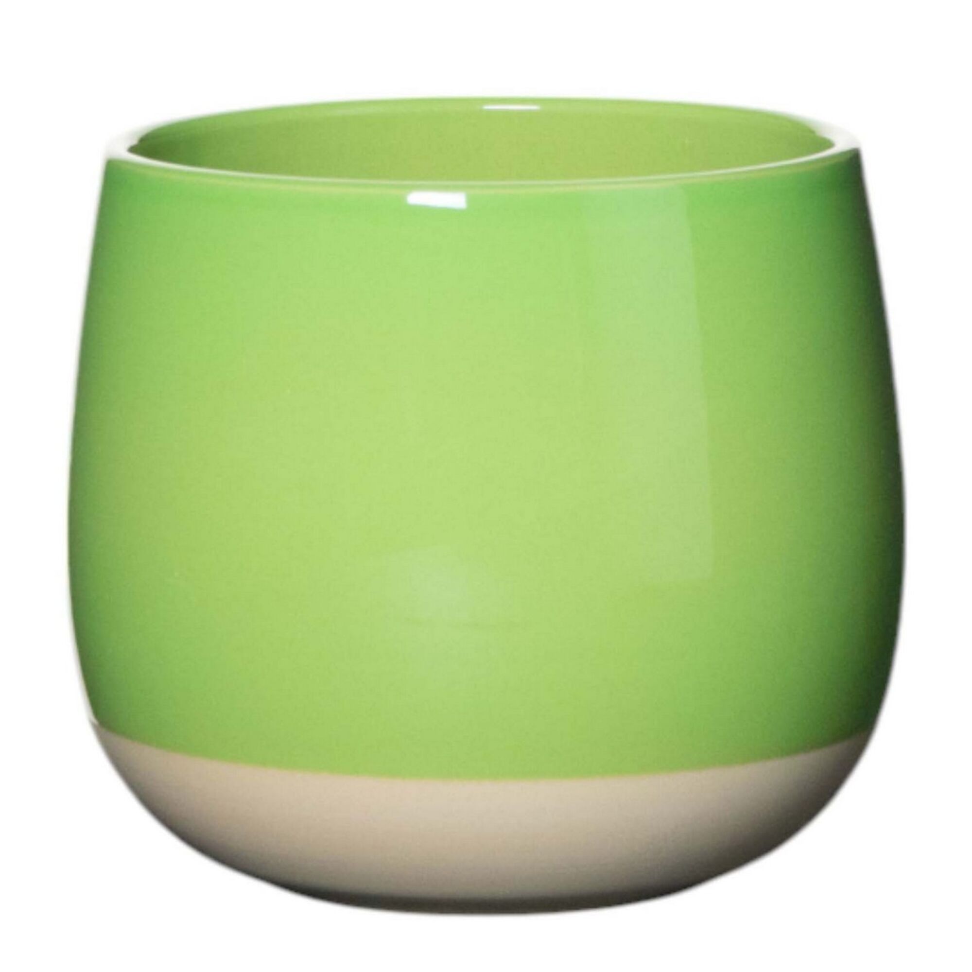Bloempot Keramiek Dip-Dye Joan Appel Groen