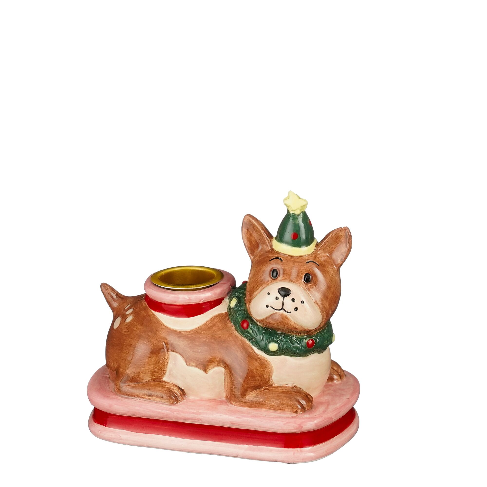 Mio kandelaar hond bruin