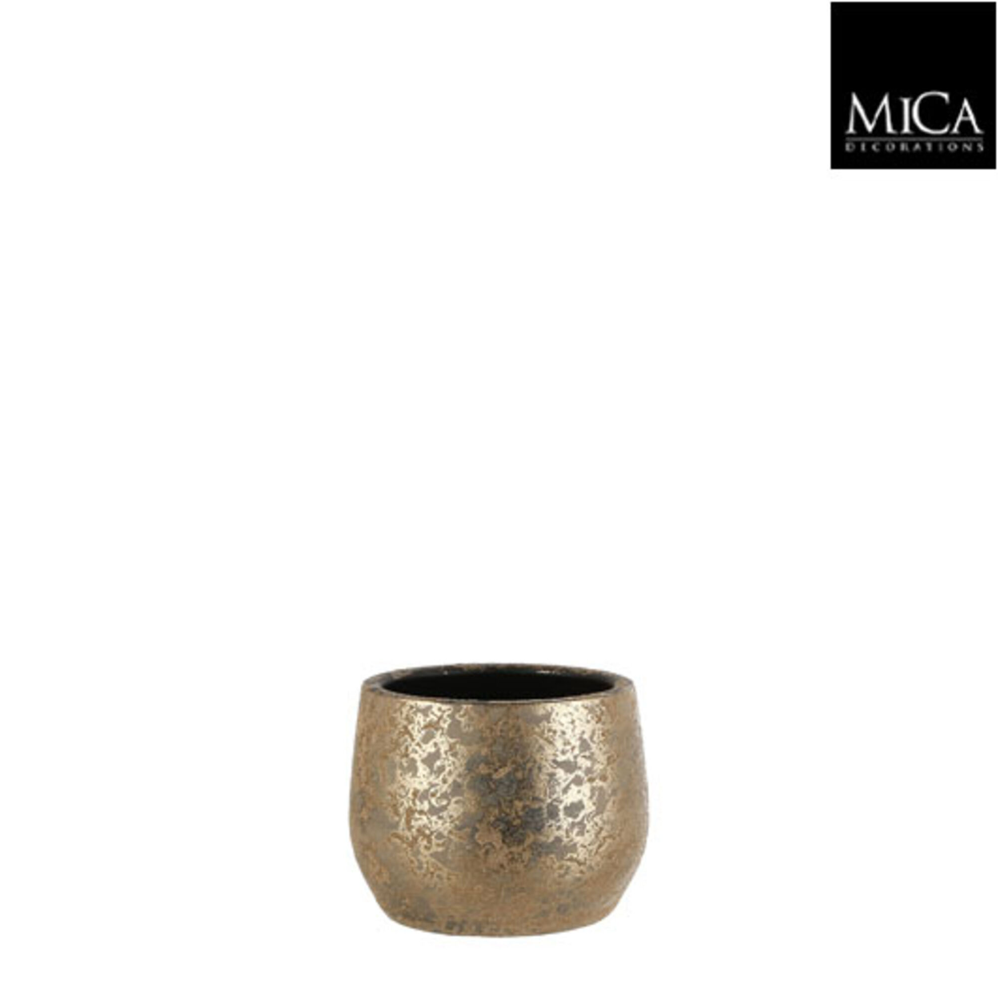Clemente pot rond goud