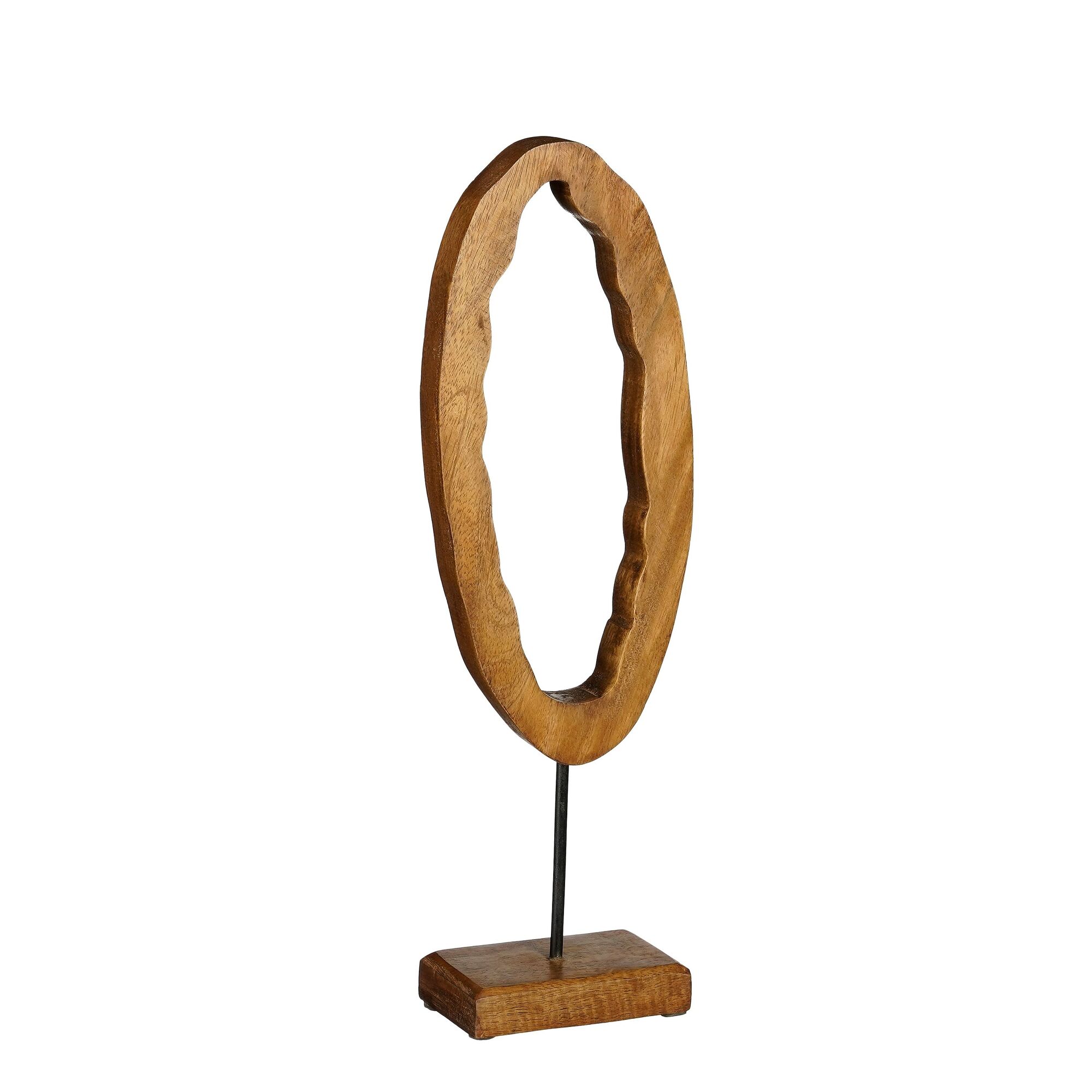 Perla decoratie object bruin FSC 100%