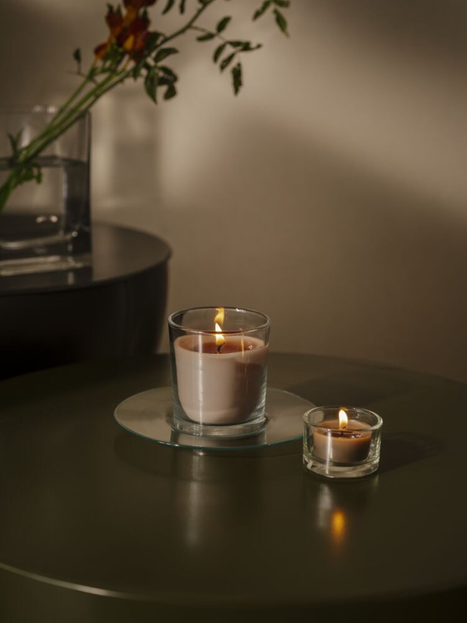 Geurkaars in transparant glas - Mindful Morning