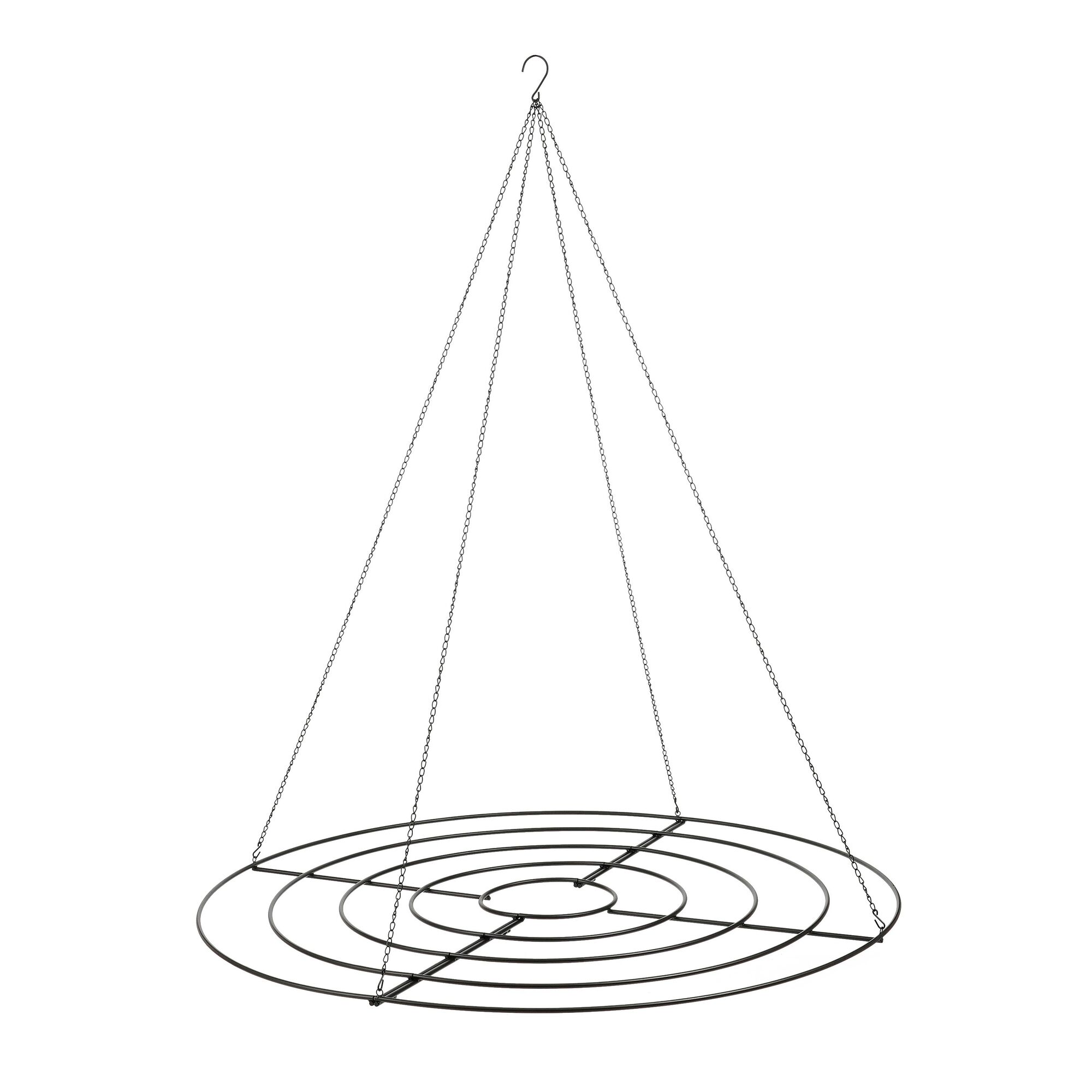 Decoratie hanger zwart