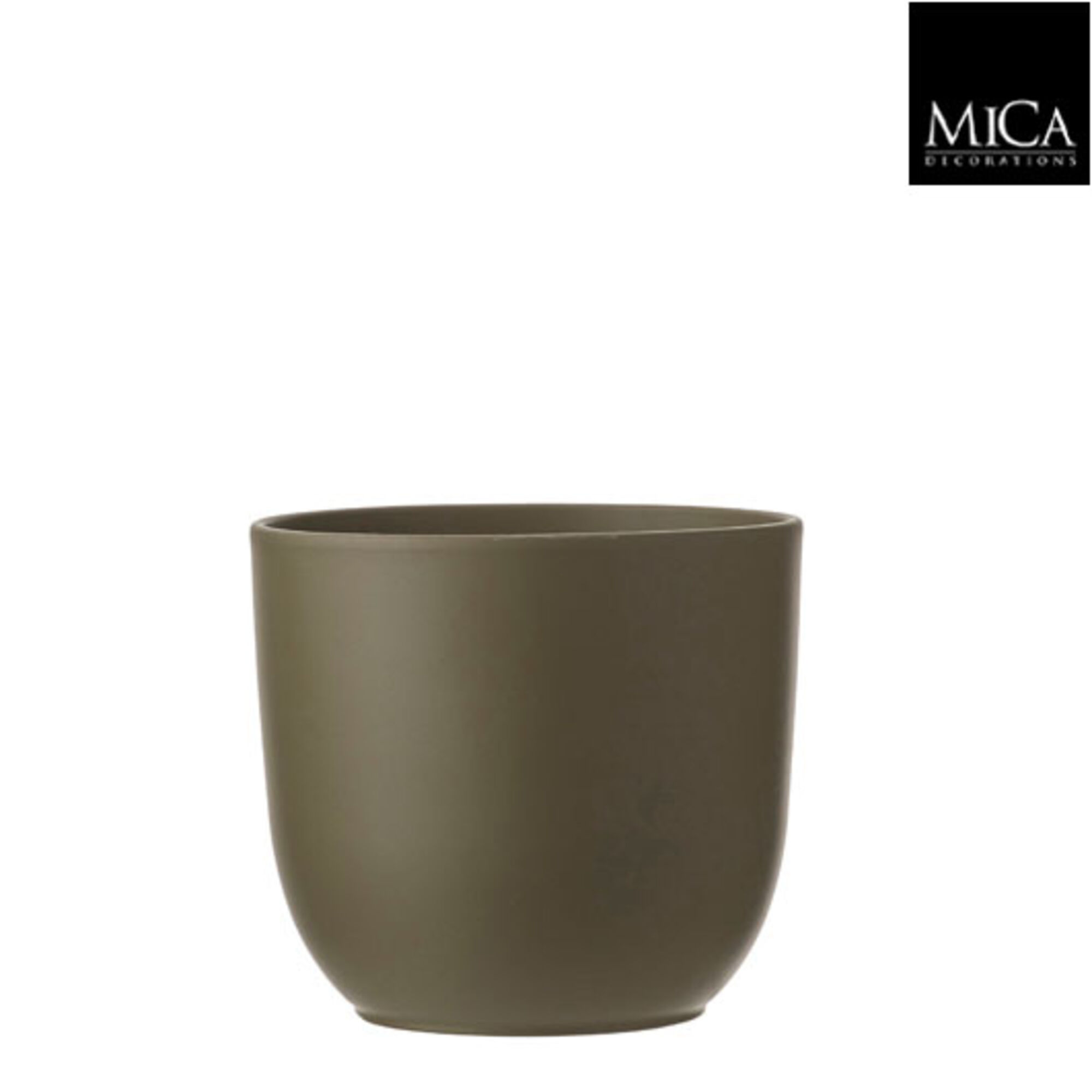 Tusca pot rond groen