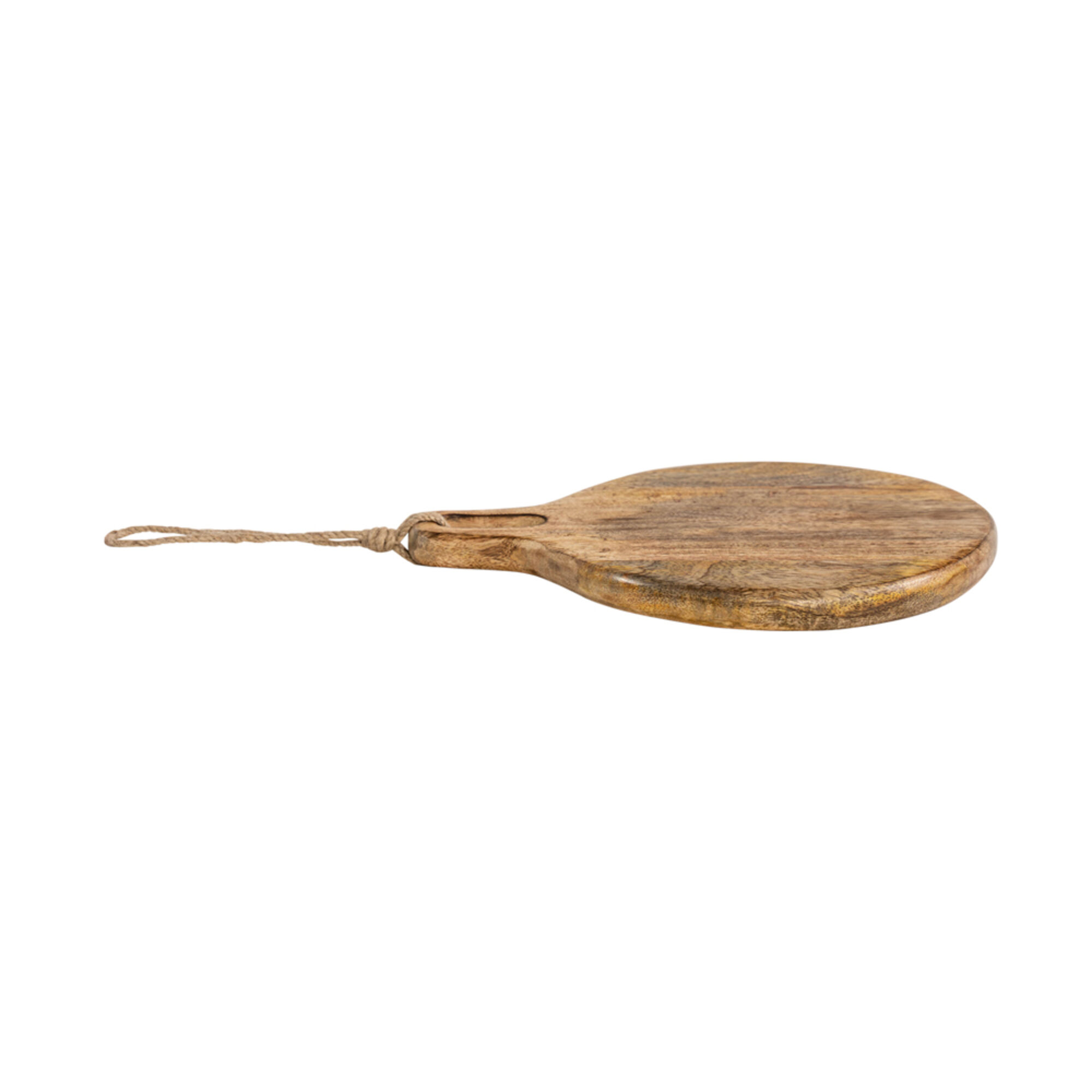 snijplank mango hout rond