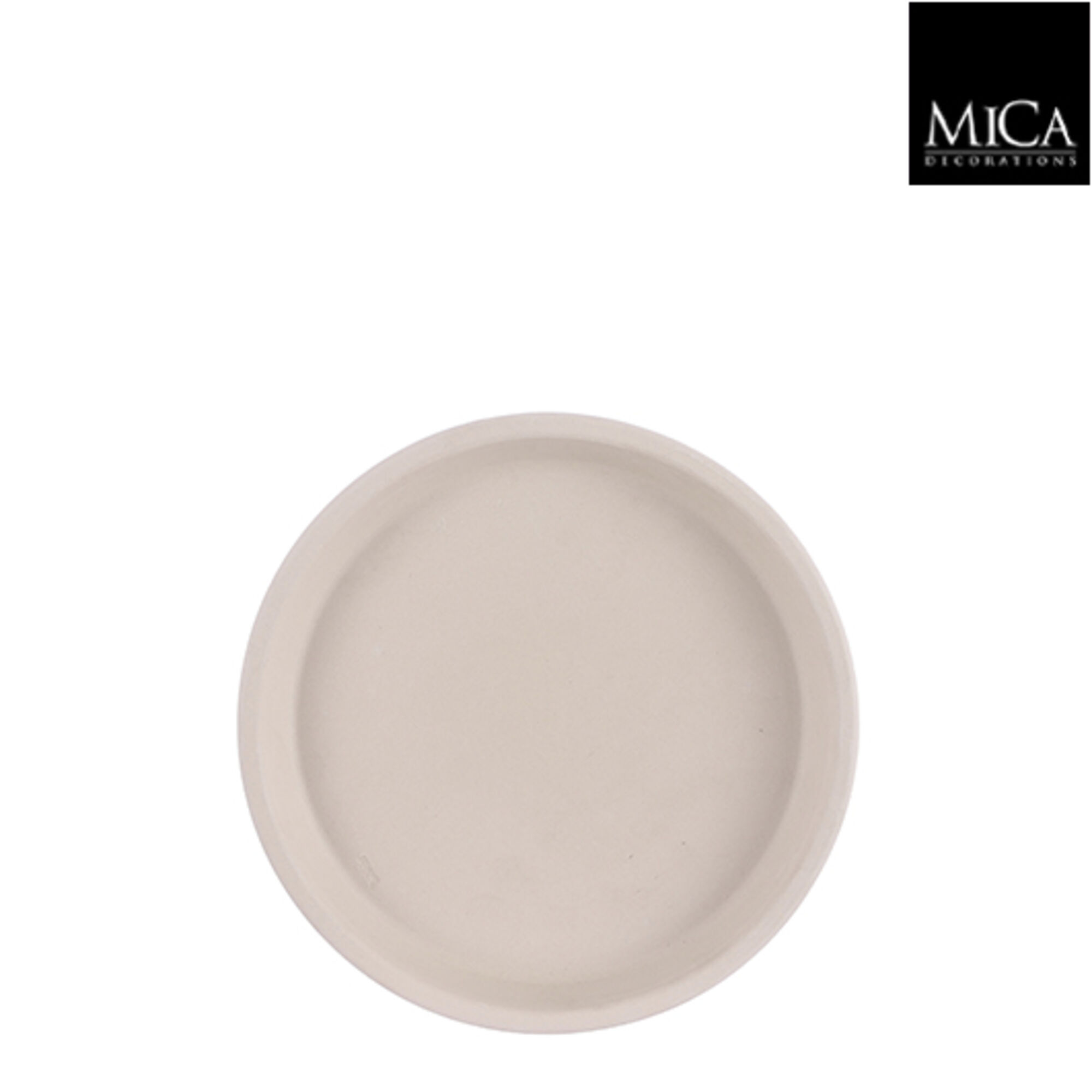 Stan bord rond creme