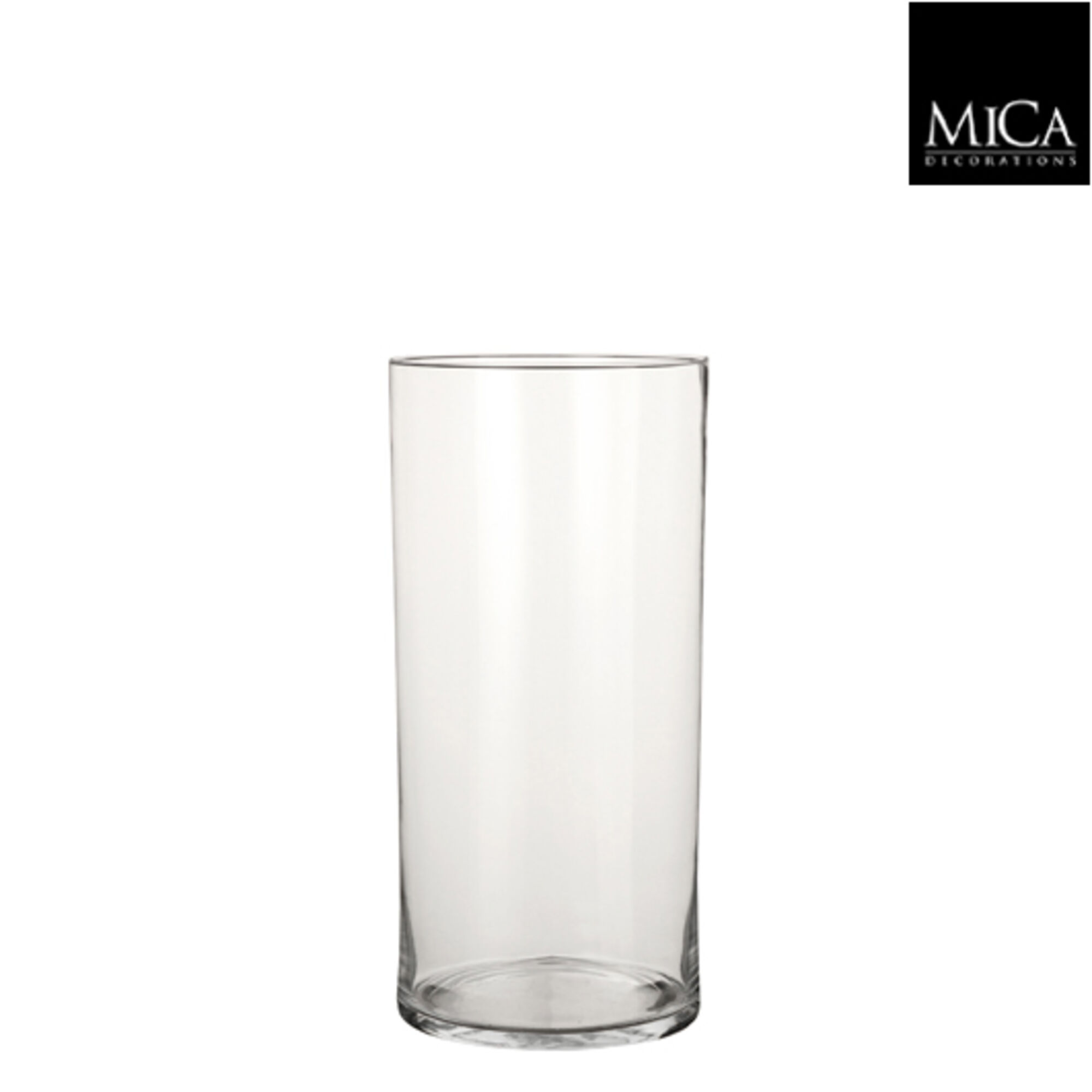 Carly vaas cilinder glas