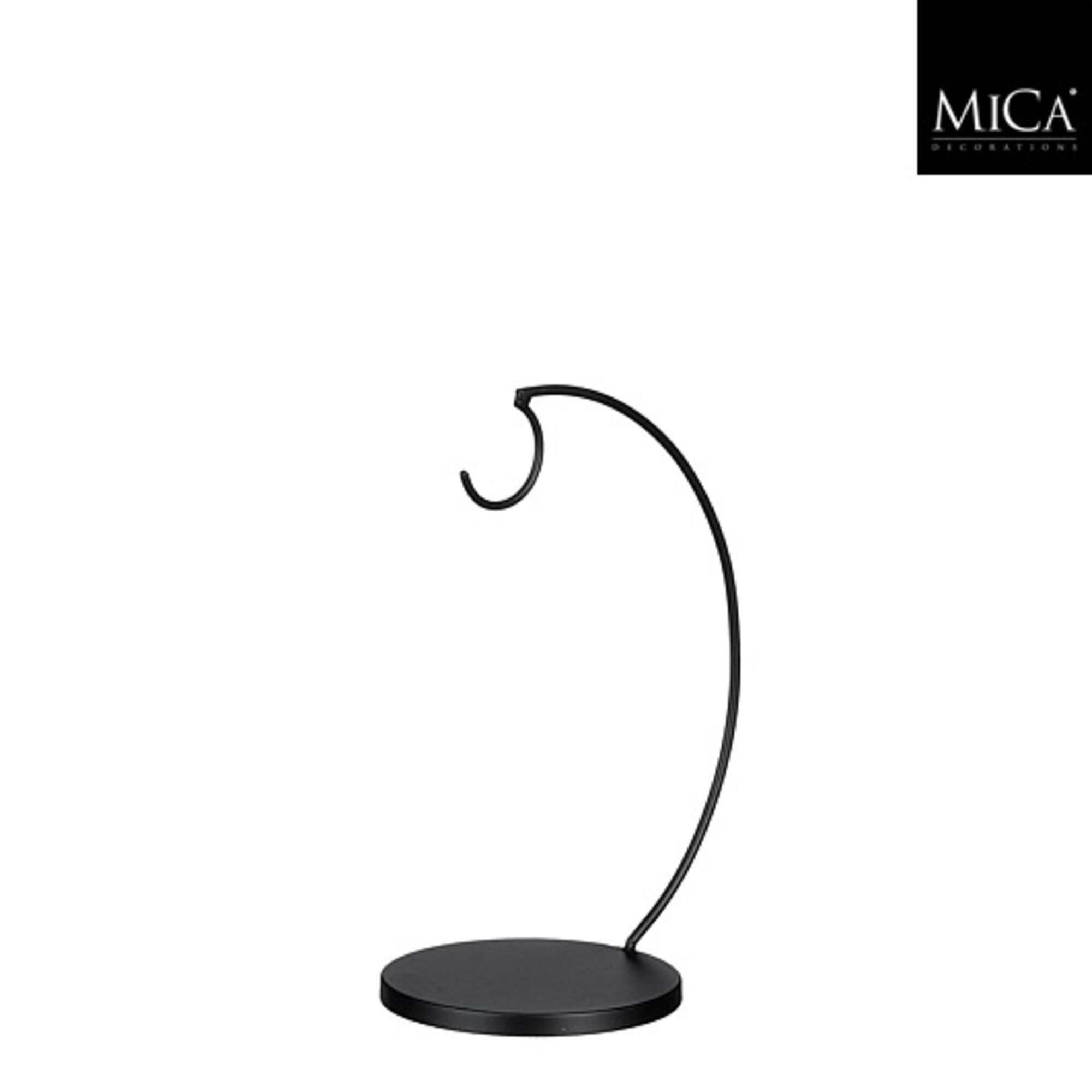 Ornament standaard zwart